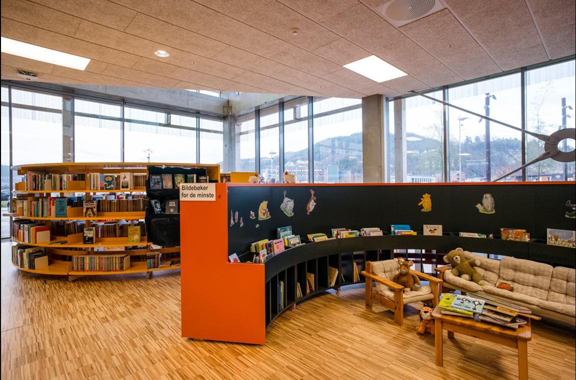 Notodden bibliotek, Norge - Offentligt bibliotek