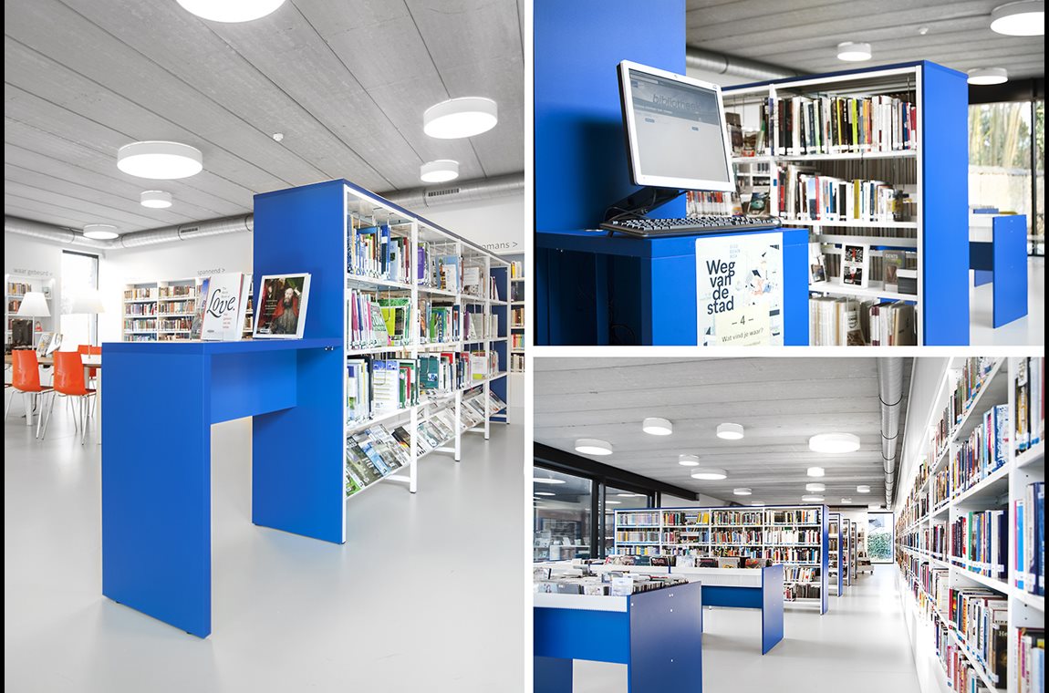 Drongen bibliotek, Belgien - Offentliga bibliotek
