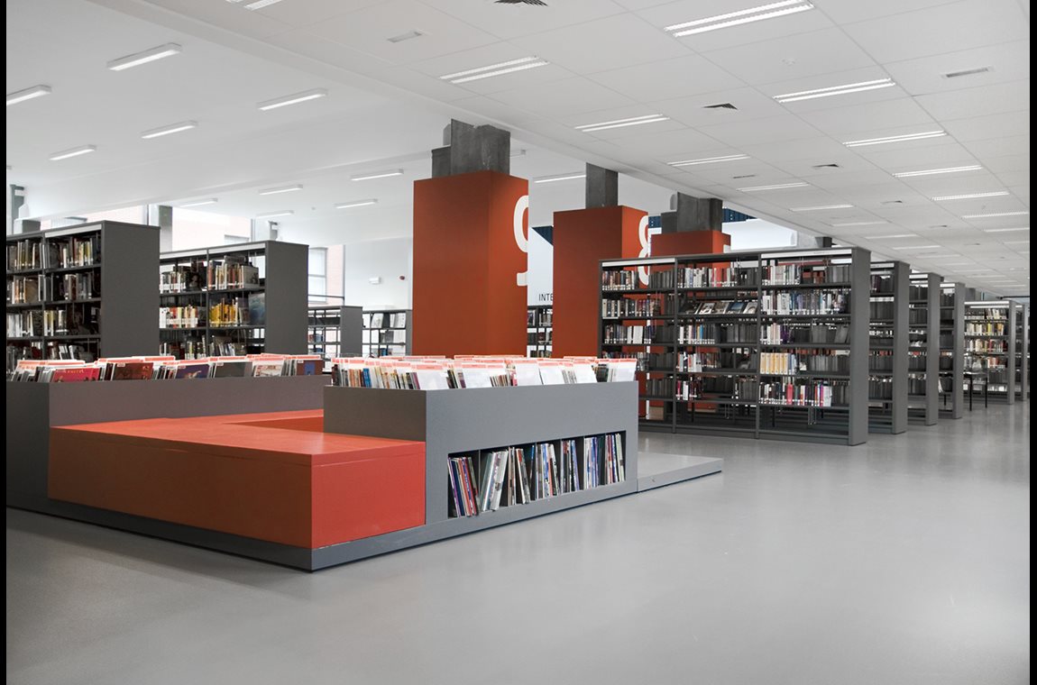 Ieper bibliotek, Belgien - Offentligt bibliotek