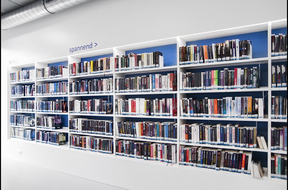 Drongen Bibliotek, Belgien - Offentligt bibliotek