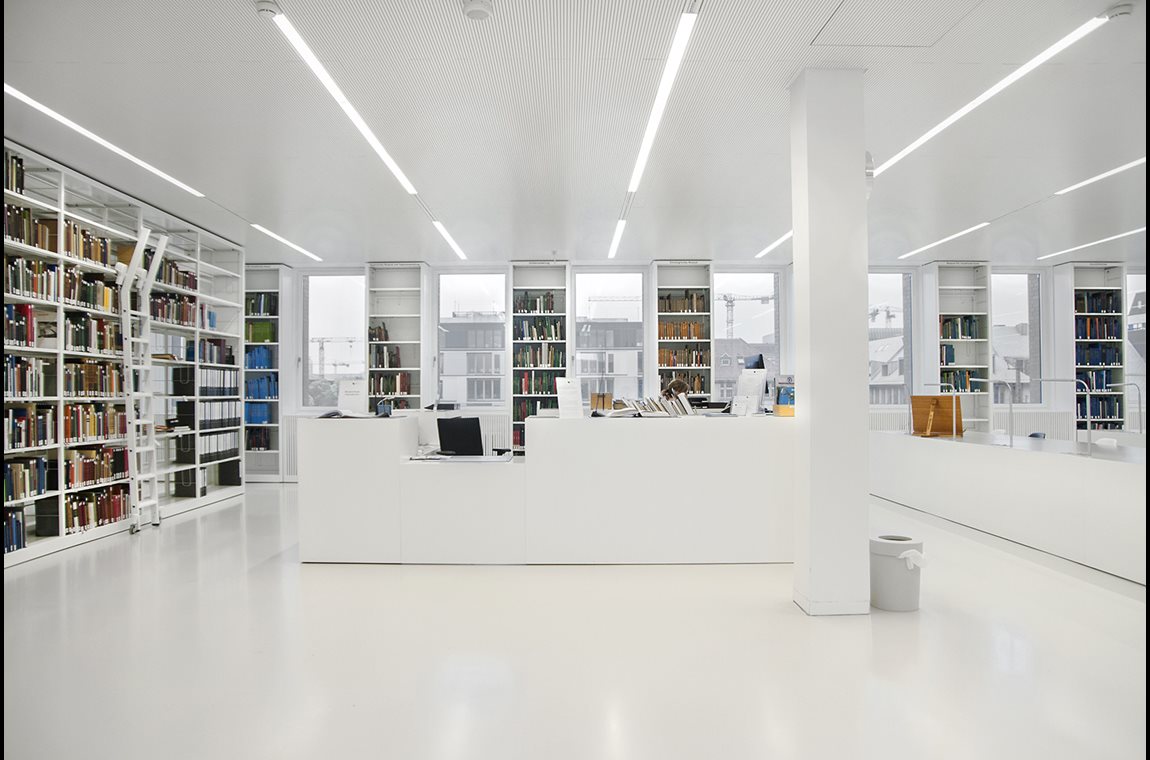 Arkæologisk Centrum i Berlin, Tyskland - Akademisk bibliotek