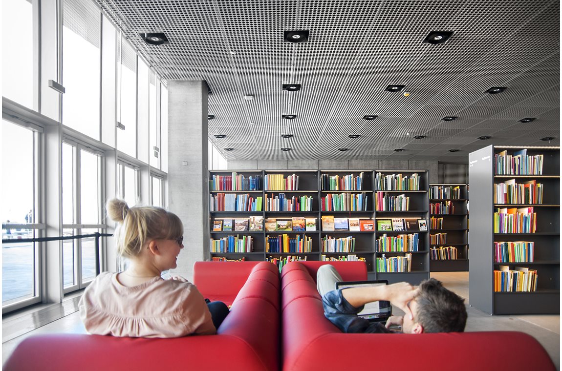 Dokk1, Aarhus, Denemarken - Openbare bibliotheek