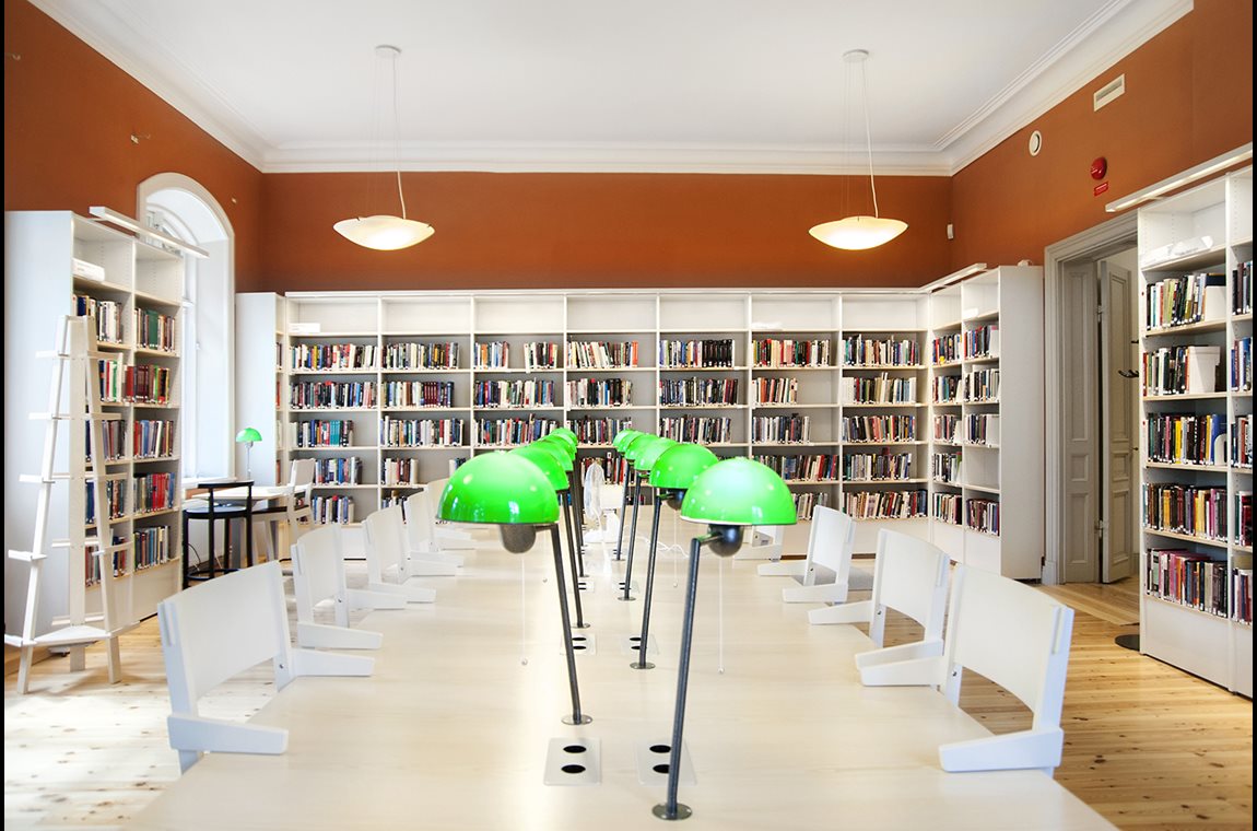 Dag Hammarskjöld Bibliotek, Uppsala, Sverige - Akademisk bibliotek