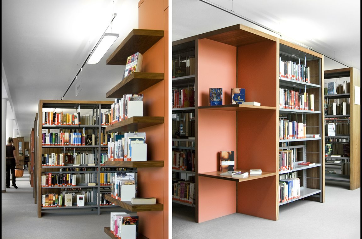 Pulheim bibliotek, Tyskland - Offentligt bibliotek