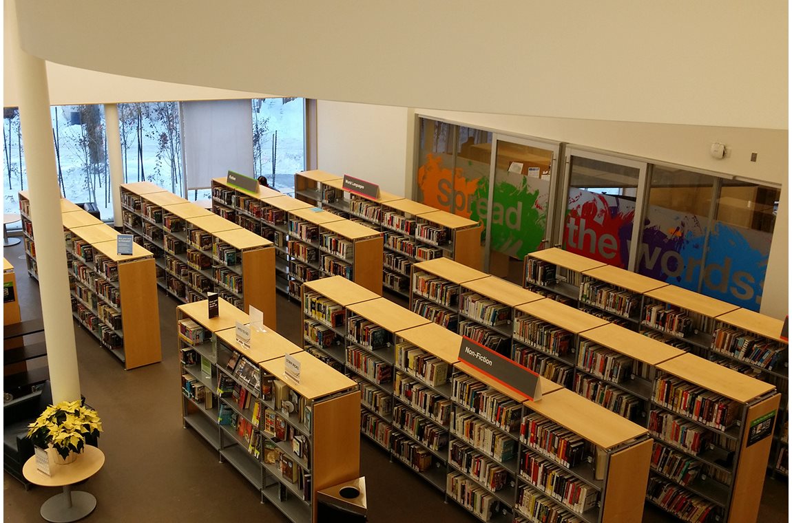 Bibliothèque municipale d’Highlands, Edmonton, Canada - Bibliothèque municipale et BDP