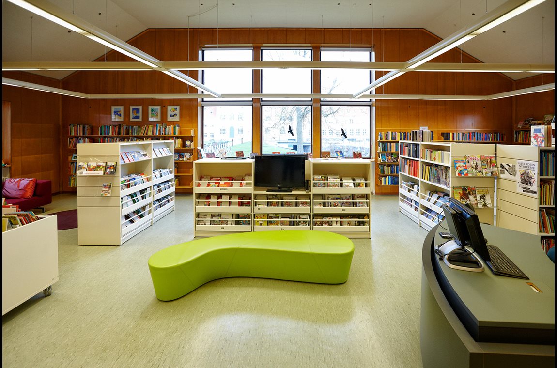 Öffentliche Bibliothek Nyborg, Dänemark - Öffentliche Bibliothek
