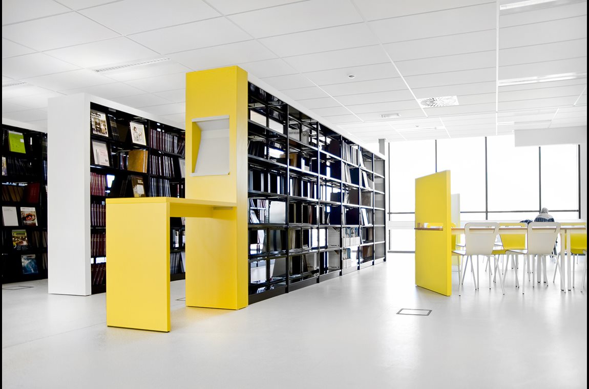 KHK Turnhout Campus Blairon, Belgien - Akademiska bibliotek