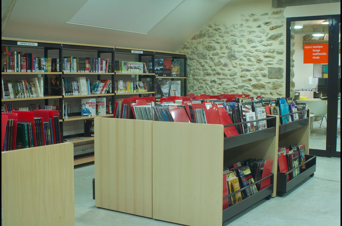 Kulturhuset i Lieusaint, Frankrig - Offentligt bibliotek