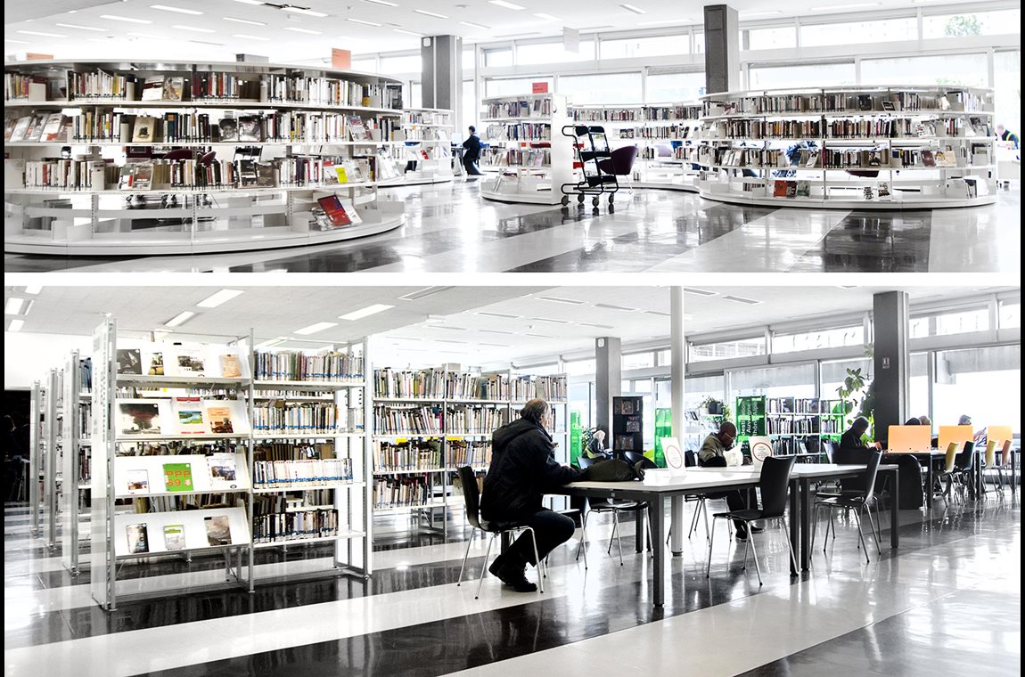Lyon 3eme part-dieu bibliotek, Frankrike - Offentliga bibliotek