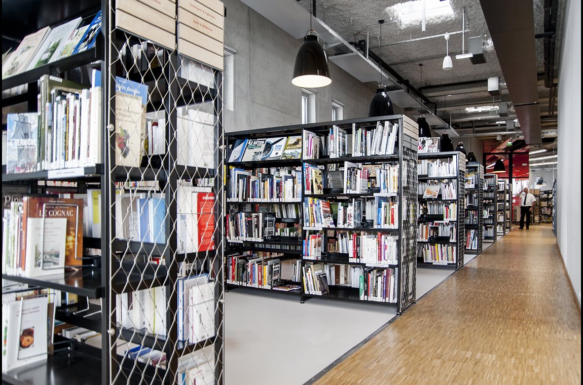 Angoulême Bibliotek, Frankrig - Offentligt bibliotek