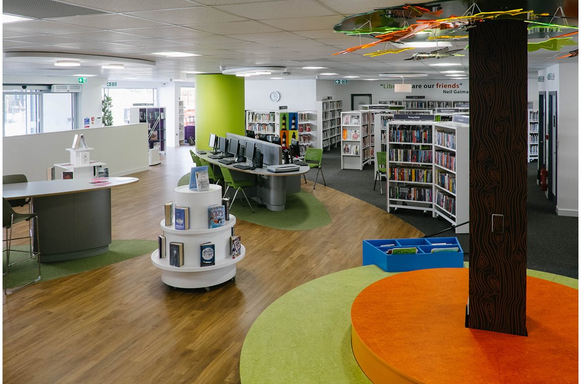 Plymouth Central Library, United Kingdom - Public library