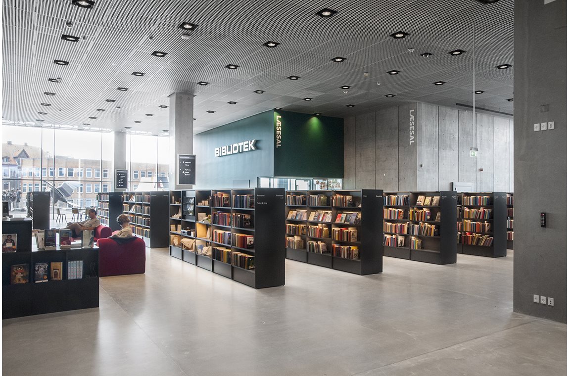 Dokk1, Aarhus, Denemarken - Openbare bibliotheek