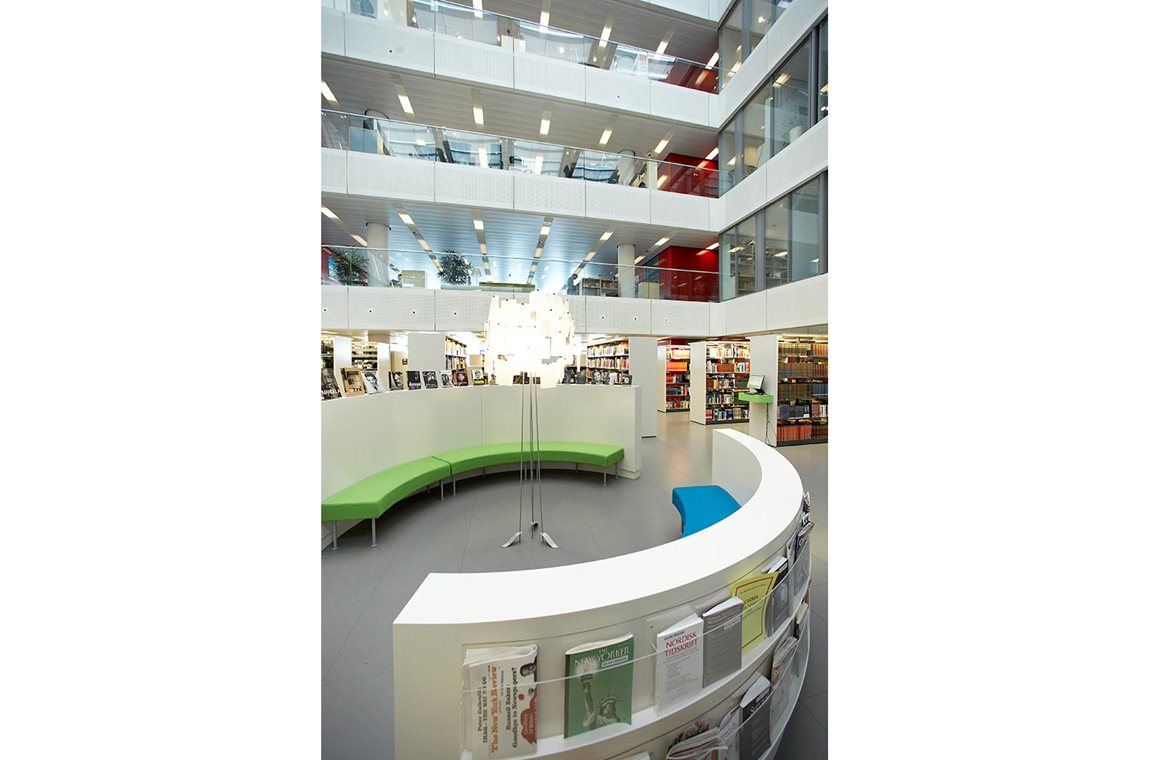 Médiathèque de DR, Danemark - Bibliothèque d’entreprise