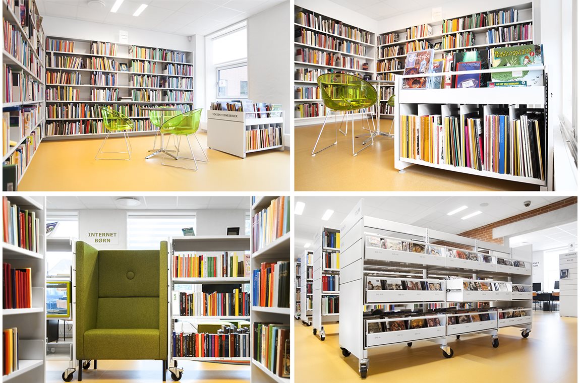 Openbare bibliotheek Vojens, Denemarken - Openbare bibliotheek