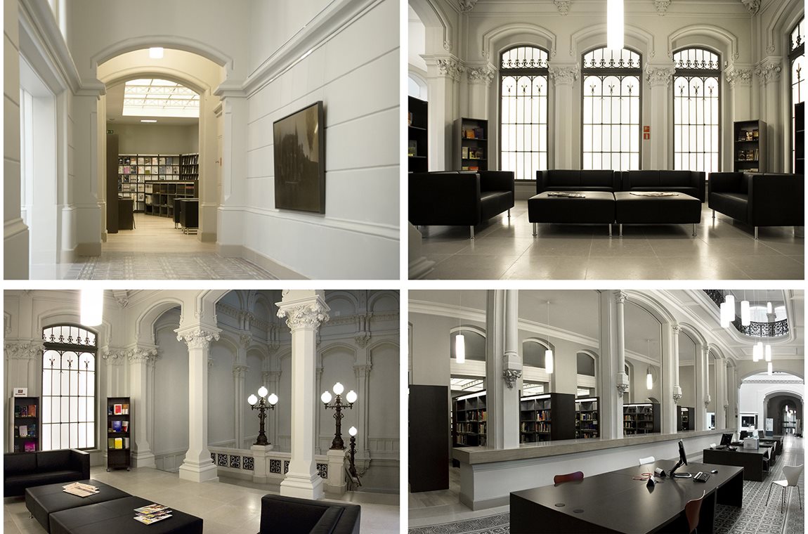 Nationalbanken i Brussel, Belgien - Virksomhedsbibliotek