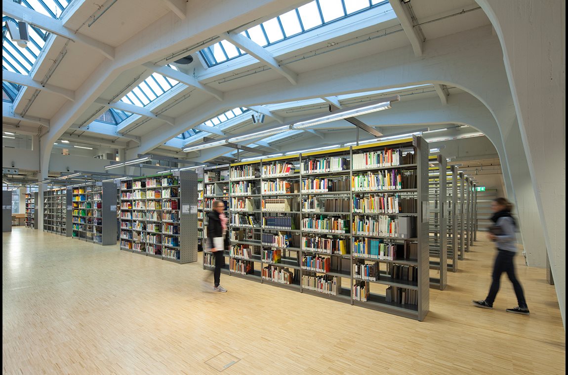 Bibliothèque de l'université Düsseldorf, Allemagne - Bibliothèque universitaire et d’école supérieure