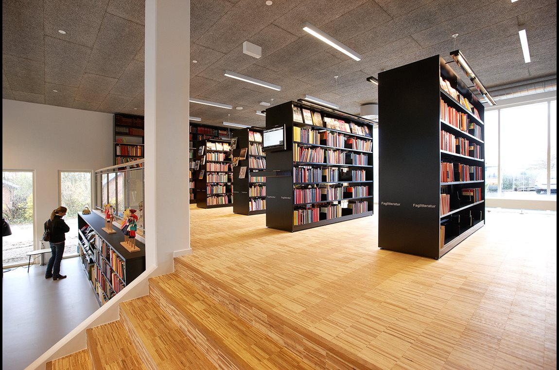 Openbare bibliotheek Jelling, Denemarken - Openbare bibliotheek
