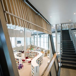 Bibliothèque municipale Tangenten de Nesodden, Norvège