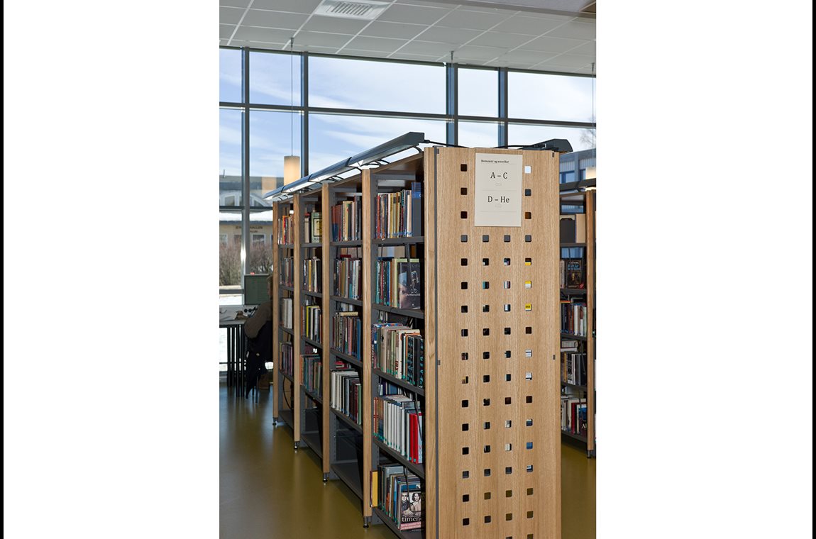 Öffentliche Bibliothek Sandefjord VGS, Norwegen - Öffentliche Bibliothek