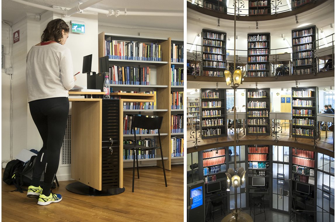 Bibliothèque de l'université Stockholm, Suède - Bibliothèque universitaire et d’école supérieure