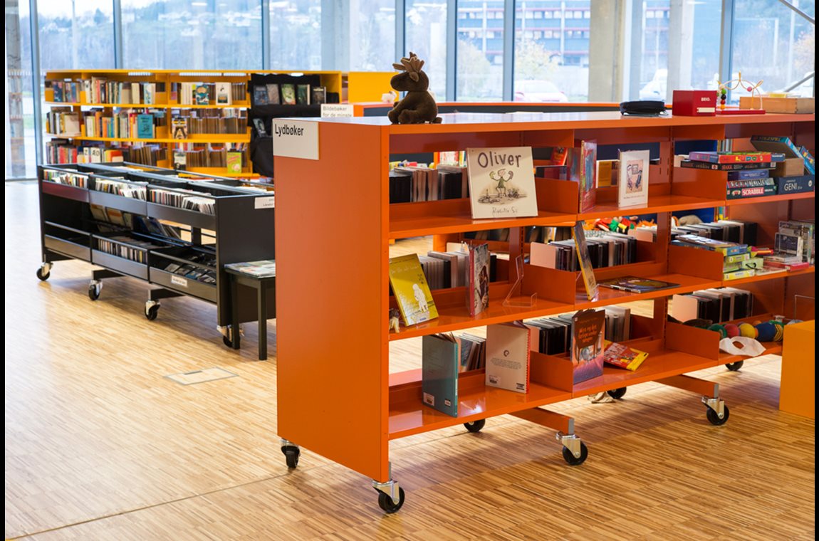 Openbare bibliotheek Notodden, Noorwegen - Openbare bibliotheek