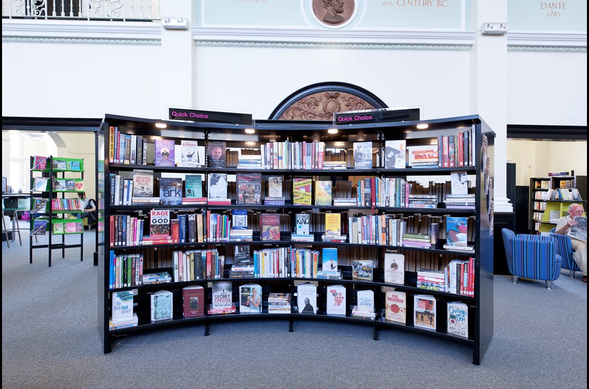Openbare bibliotheek Eccles, Verenigd Koninkrijk  - Openbare bibliotheek