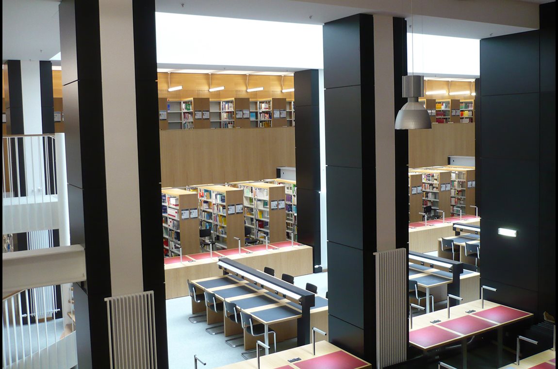 Bibliothèque de l'université Leipzig, Allemagne - Bibliothèque universitaire et d’école supérieure