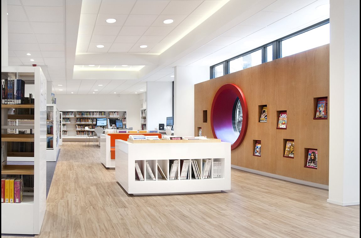 Schilderswijk Bibliotek, Holland - Offentligt bibliotek