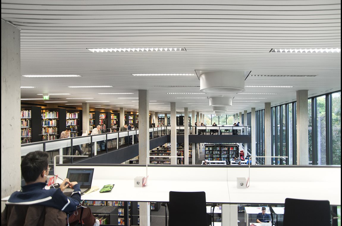 Nationalbiblioteket for Videnskab og Teknologi (TIB), Hannover, Tyskland - Akademisk bibliotek