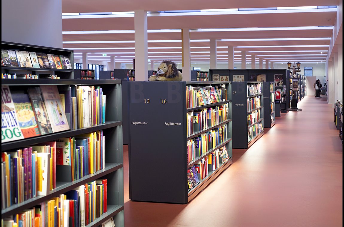 Openbare bibliotheek Albertslund, Denemarken - Openbare bibliotheek