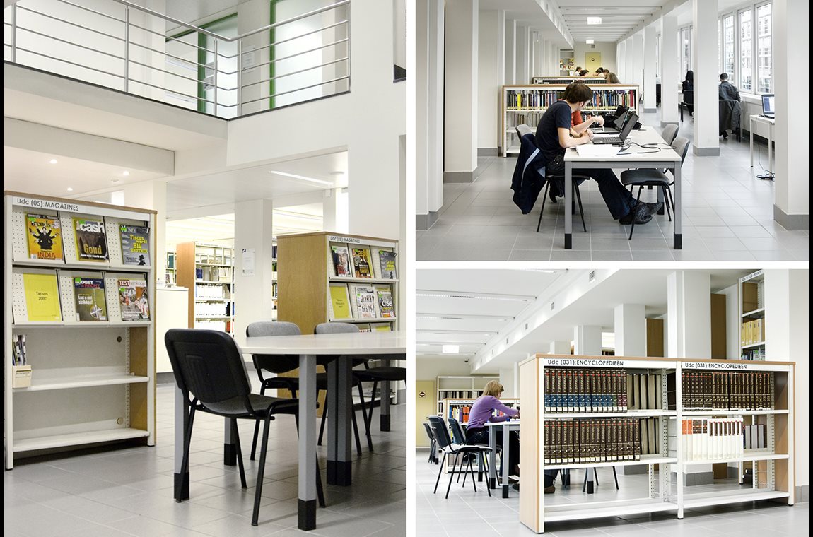 Universitätsbibliothek Campus Stormstraat, Belgien - Wissenschaftliche Bibliothek