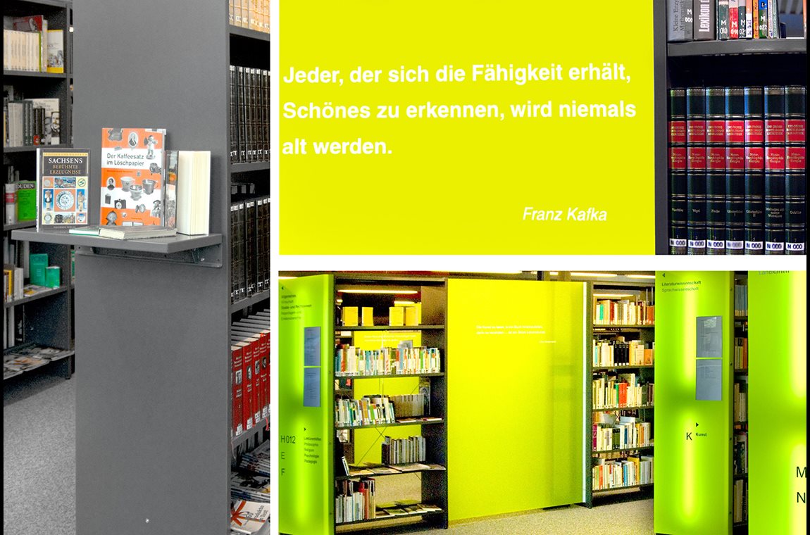 Openbare bibliotheek Flöha, Duitsland - Openbare bibliotheek
