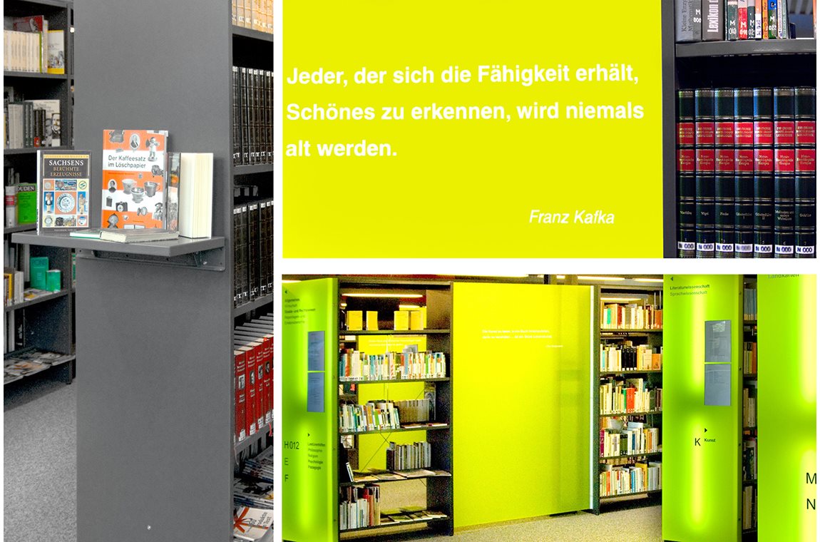 Flöha bibliotek, Tyskland - Offentligt bibliotek