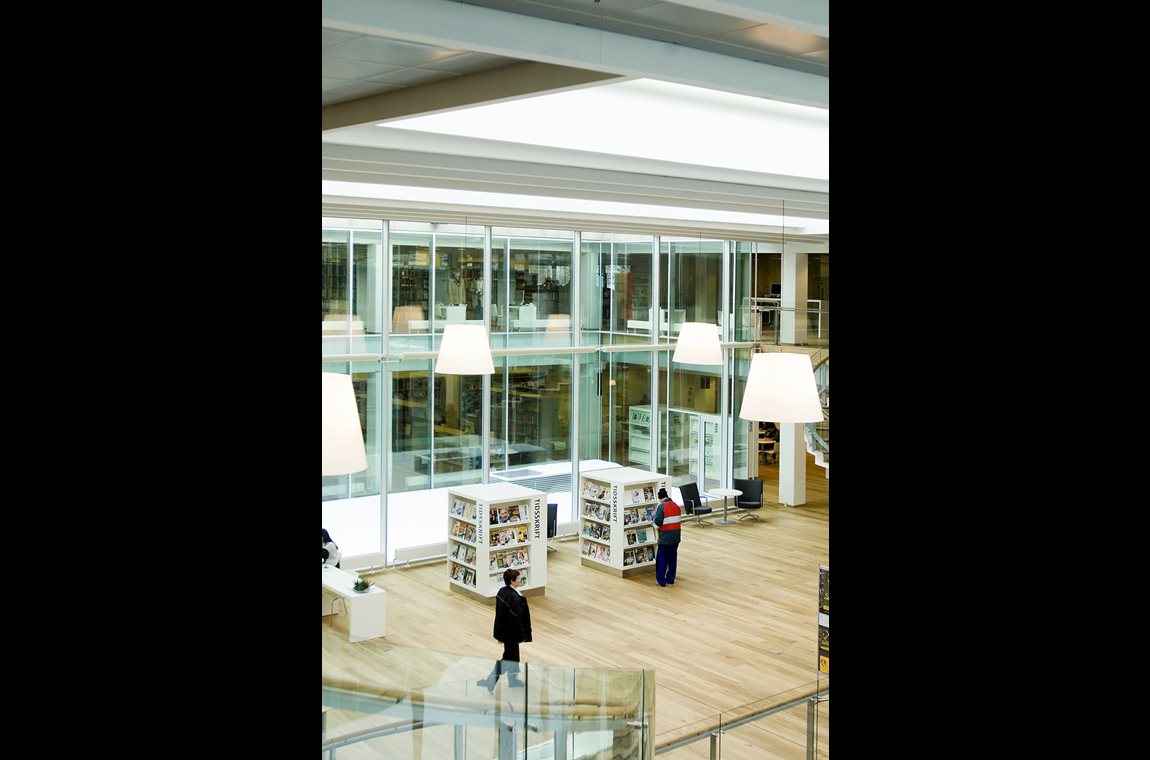 Bibliothèque municipale de Kolding, Danemark - Bibliothèque municipale et BDP
