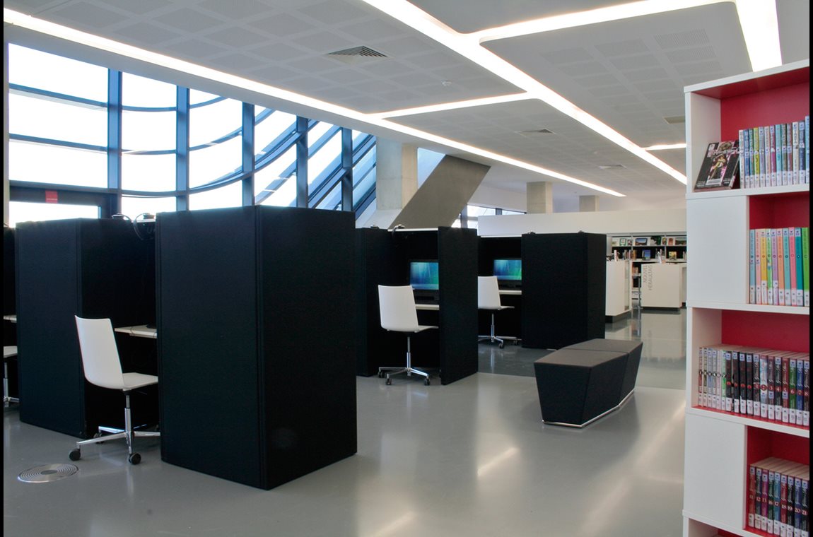 Pierres Vives – Bezirksbibliothek, Frankreich - Öffentliche Bibliothek