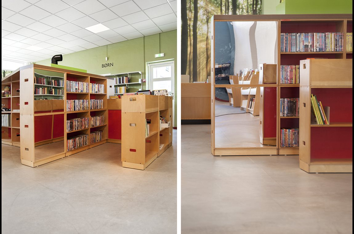 Openbare bibliotheek Svinninge, Denemarken  - Openbare bibliotheek