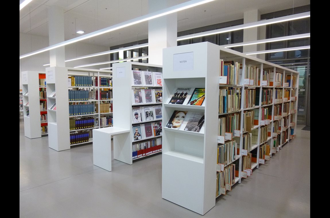 Bibliothèque municpale de Potsdam, Allemagne - Bibliothèque municipale et BDP