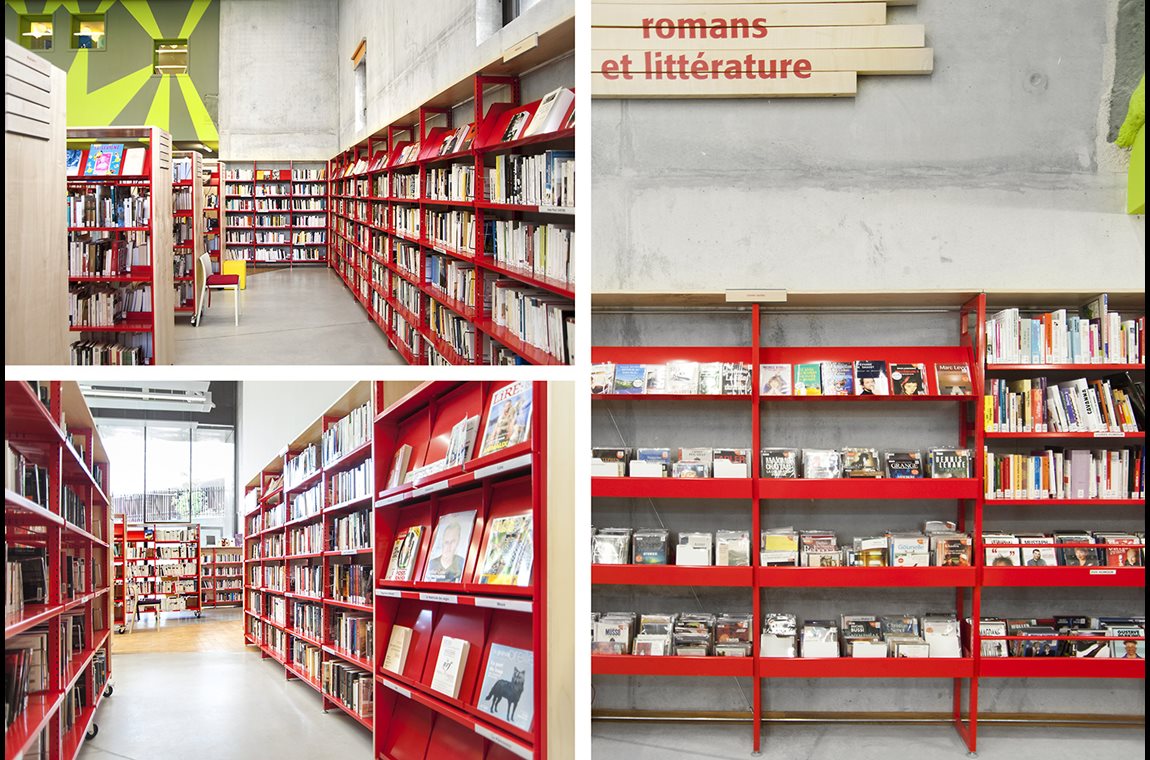 L'Alpha, médiathèque du Grand Angoulême, France - Bibliothèque municipale et BDP