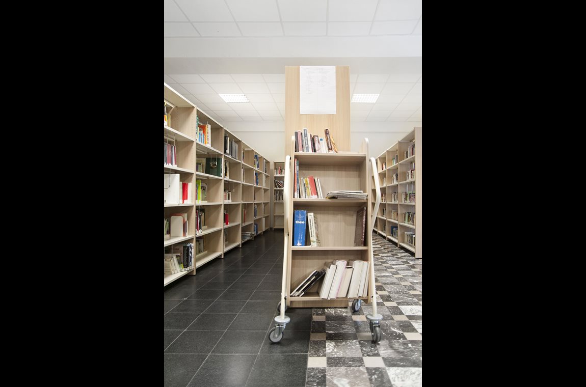 INDSé skolebibliotek, Bastogne, Belgien - Skolebibliotek