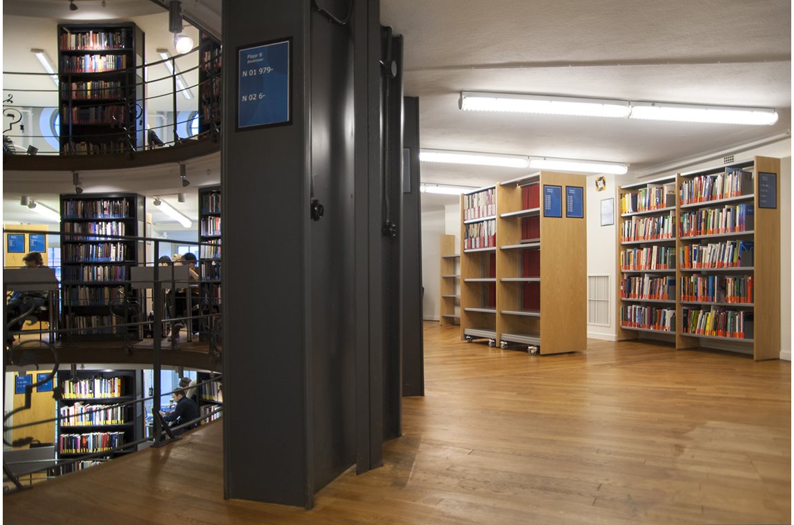 Bibliothèque de l'université Stockholm, Suède - Bibliothèques universitaires et d’écoles supérieures