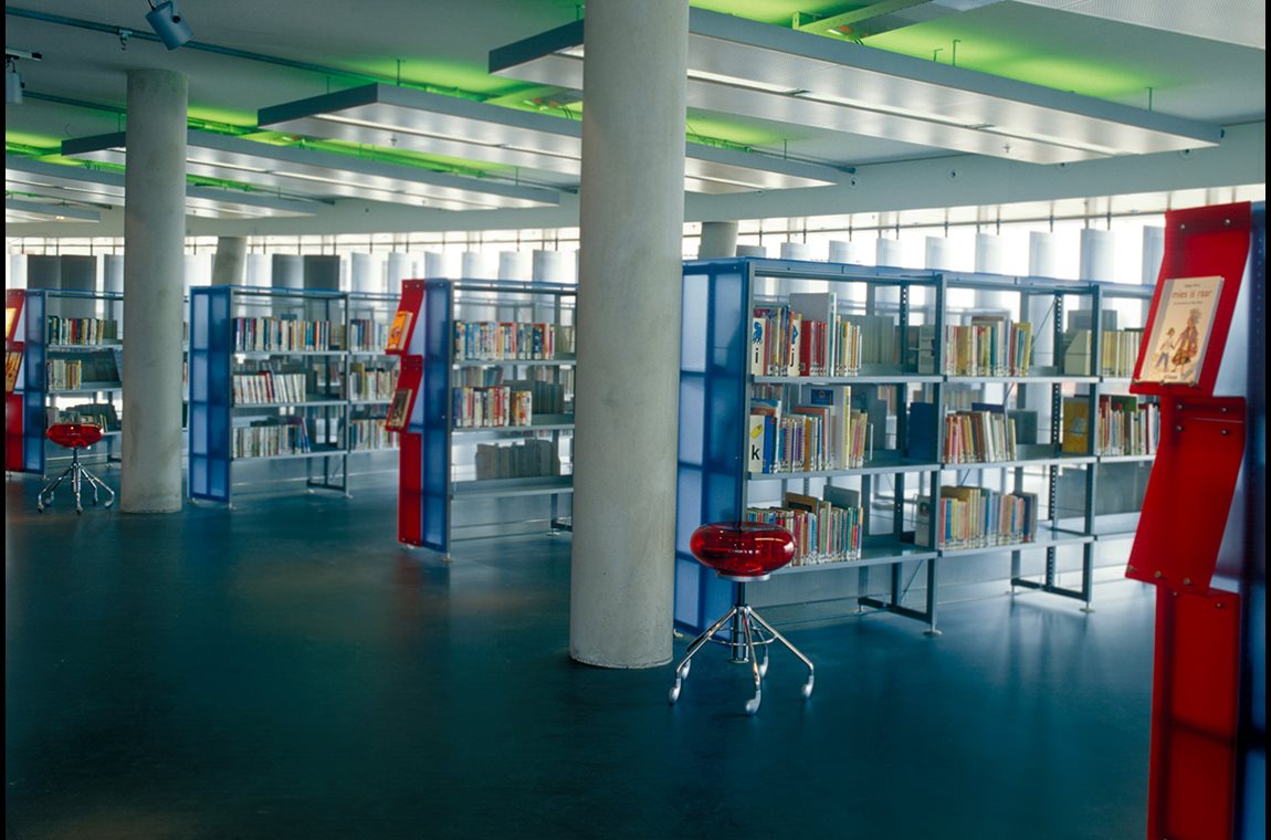 Bibliothèque municpale de Floriande, Pays-Bas - Bibliothèque municipale et BDP