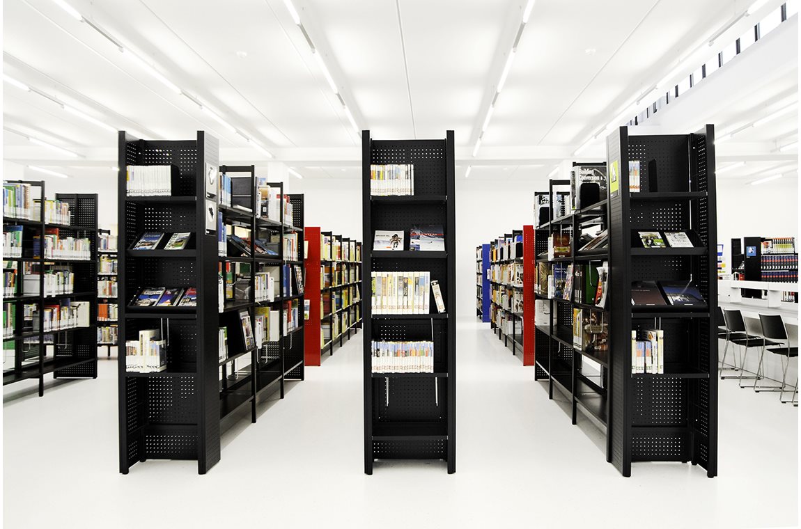 Veurne bibliotek, Belgien - Offentligt bibliotek