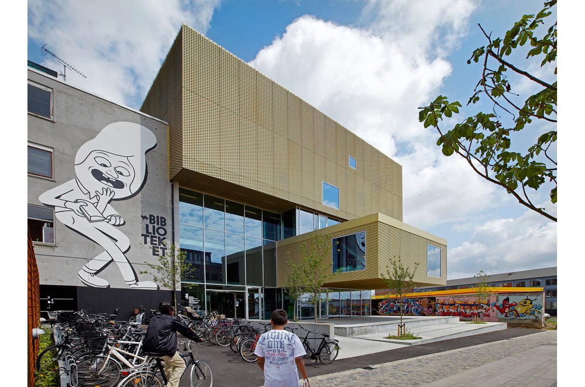 Rentemestervej Library and Cultural Centre NW, Denmark - Public library