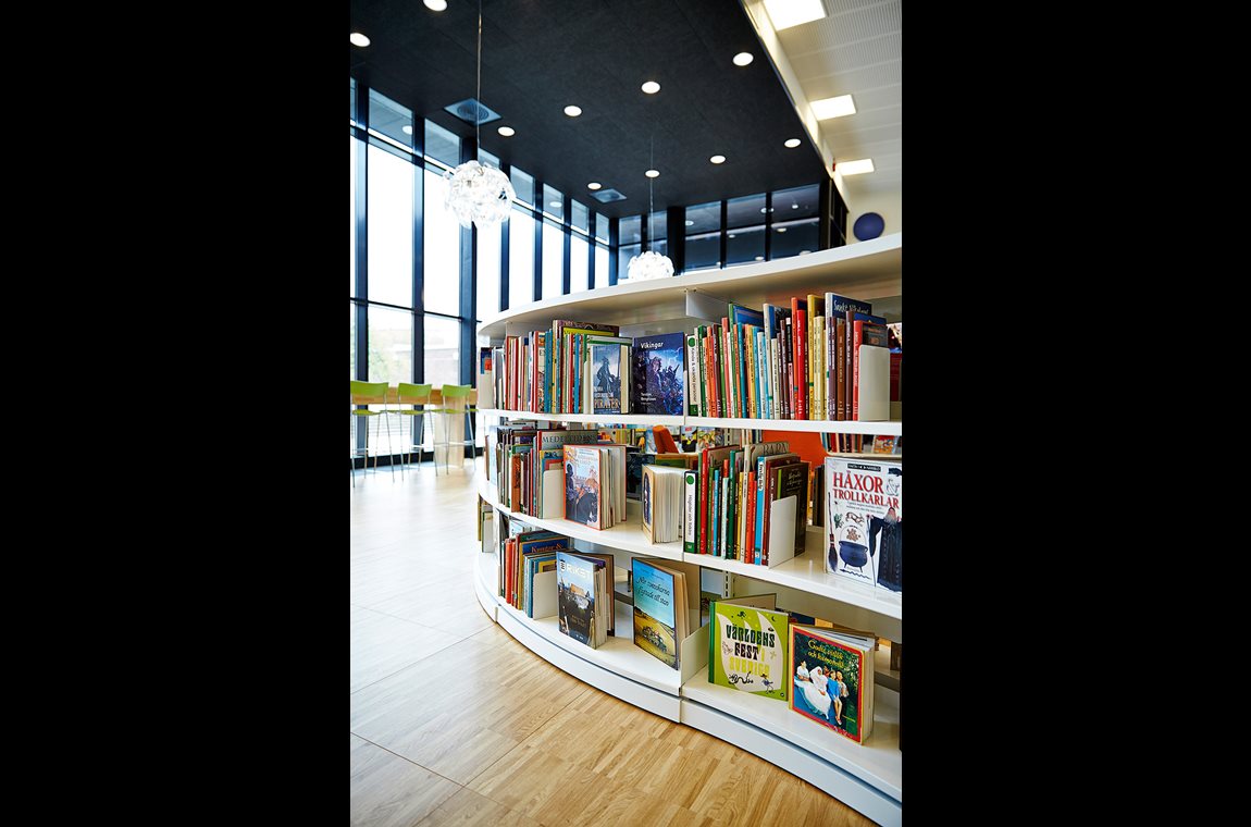 Openbare bibliotheek Klostergården in Lund, Zweden - Openbare bibliotheek
