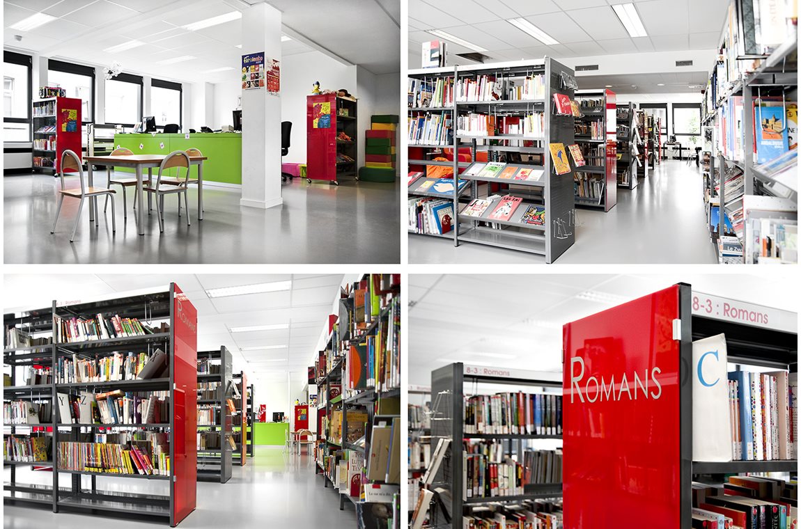 Openbare bibliotheek Ixelles, België - Openbare bibliotheek