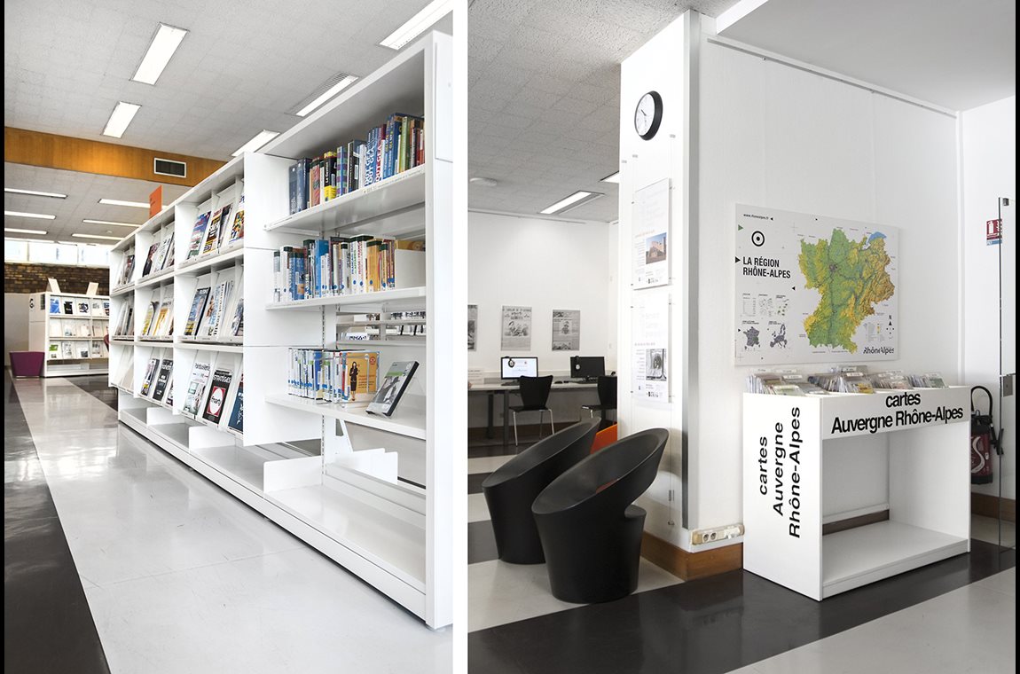 Openbare bibliotheek Lyon 3eme part-dieu, Frankrijk - Openbare bibliotheek