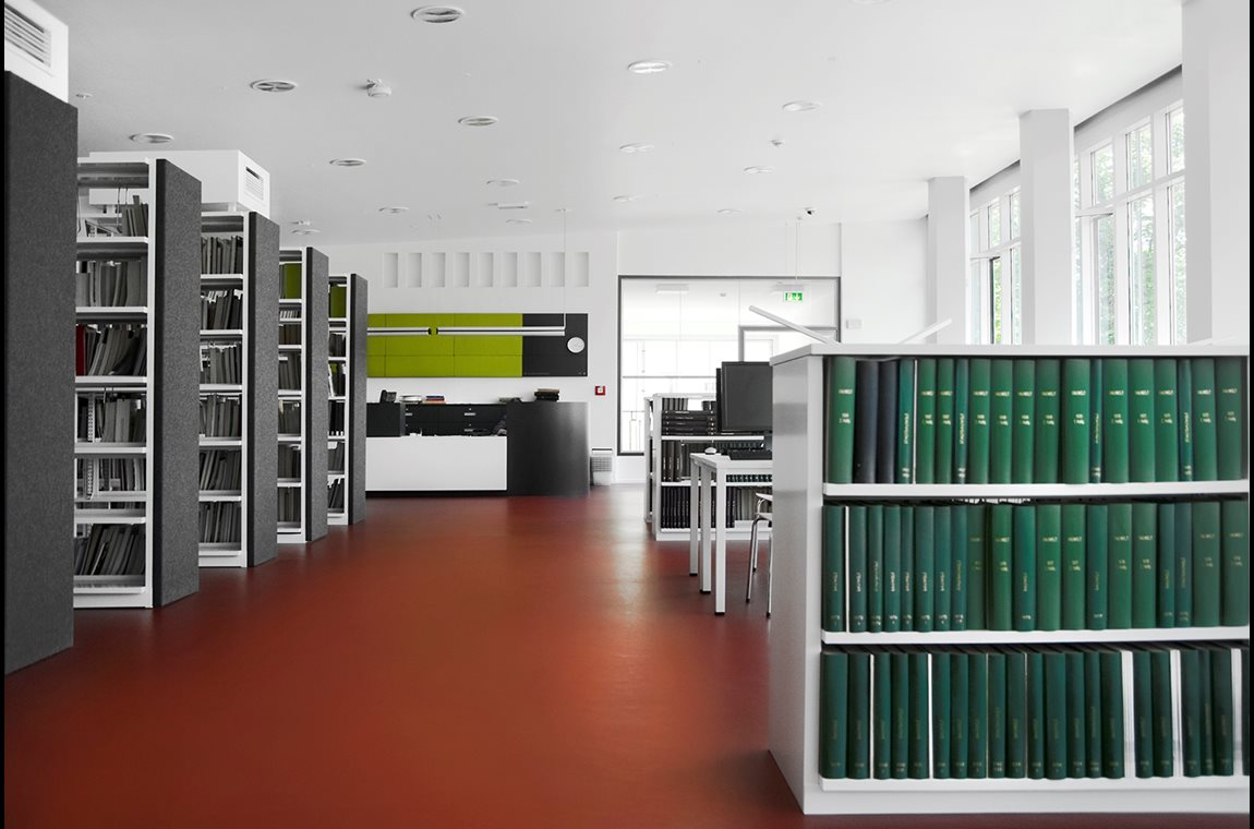 Bibliothèque de l'université Dessau, Allemagne - Bibliothèque universitaire et d’école supérieure
