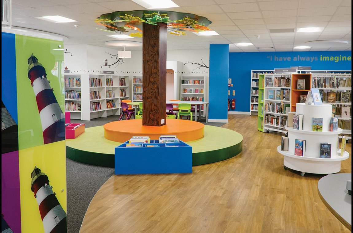 Centrale bibliotheek Plymouth, UK - Openbare bibliotheek