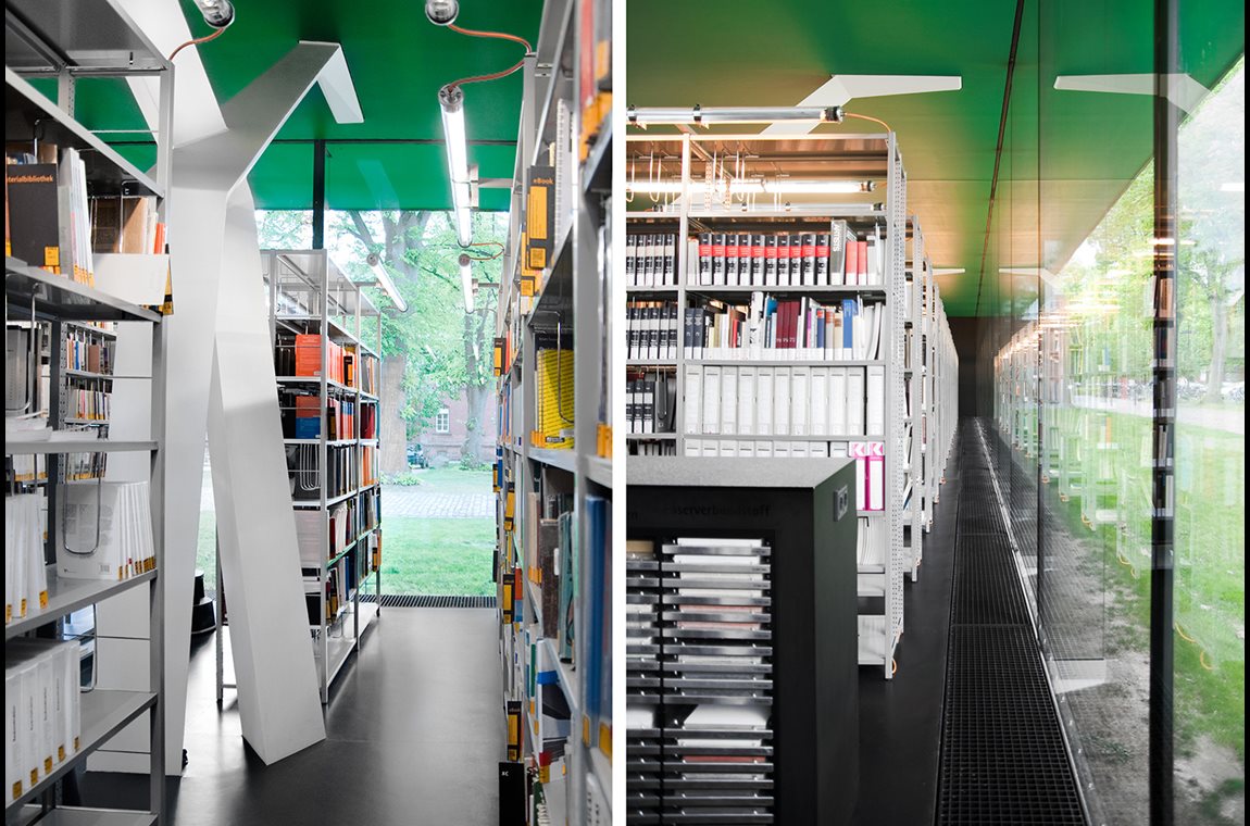 Bibliotheek voor architectuur, design en kunst, Duitsland - Wetenschappelijke bibliotheek