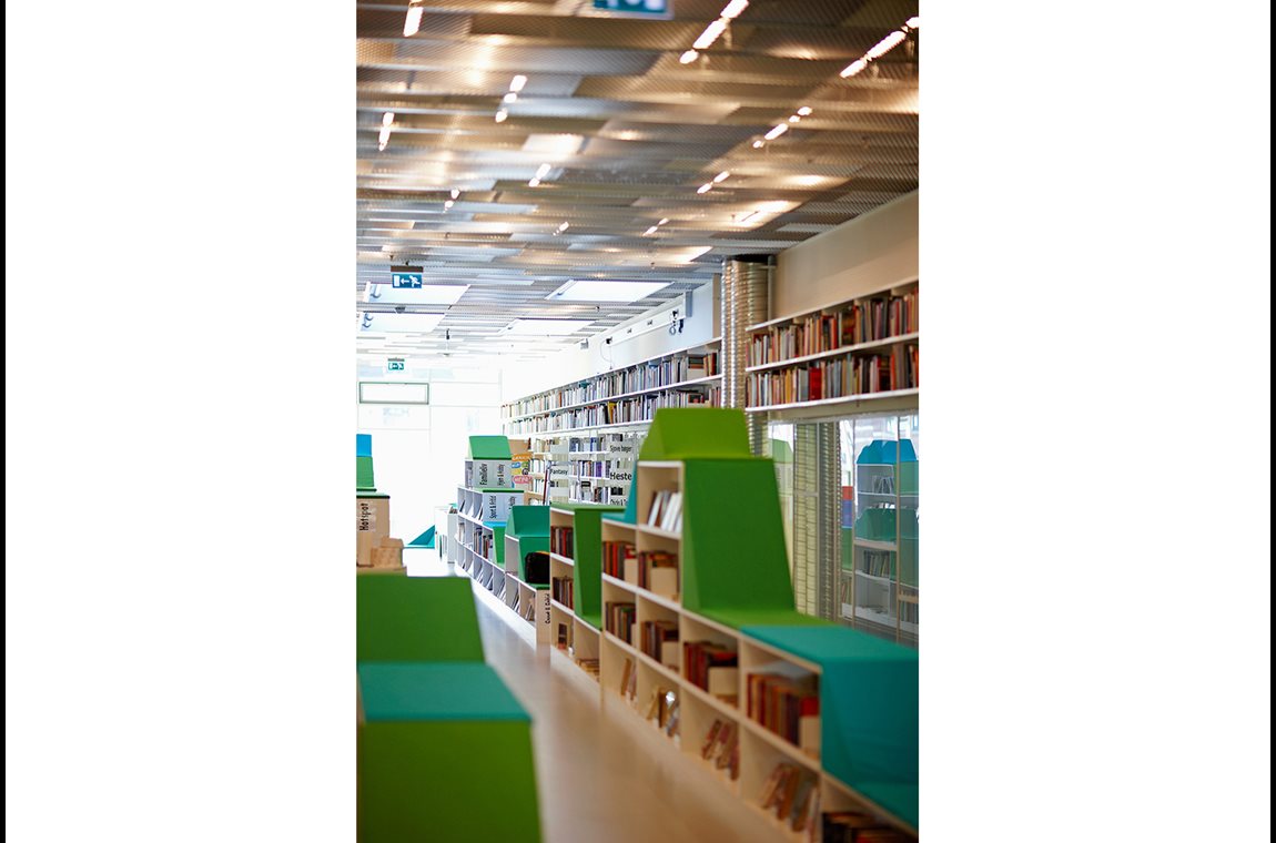 Bibliothèque municipale d'Ordrup, Danemark - Bibliothèque municipale et BDP